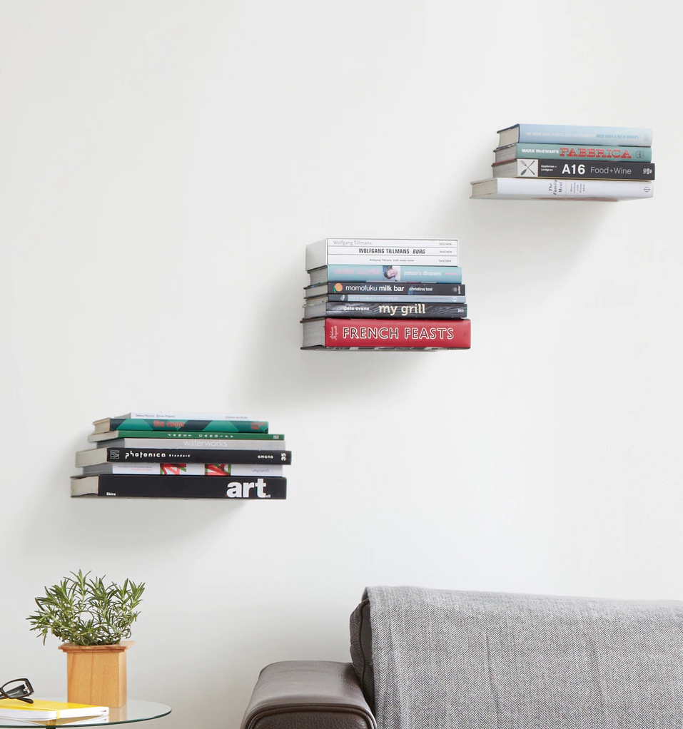 invisible conceal bookshelf for small bedroom