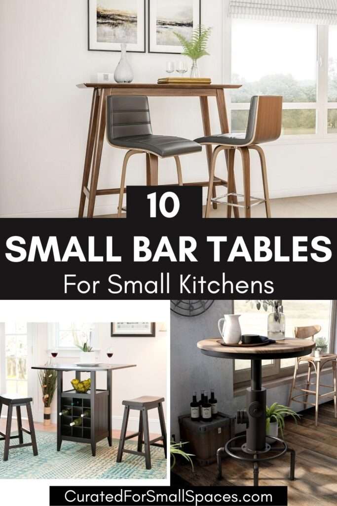 10 Small Kitchen Bar Table Ideas You'll Love! - Curated For Small Spaces