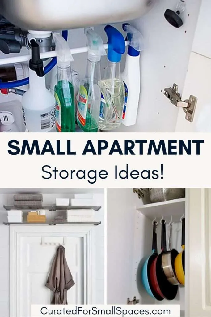 small apartment storage ideas pinterest