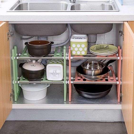 12 Sneaky Ways To Store Pots And Pans In A Small Kitchen