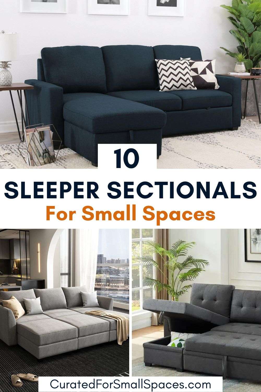 10 Best Sleeper Sectionals For Small Spaces