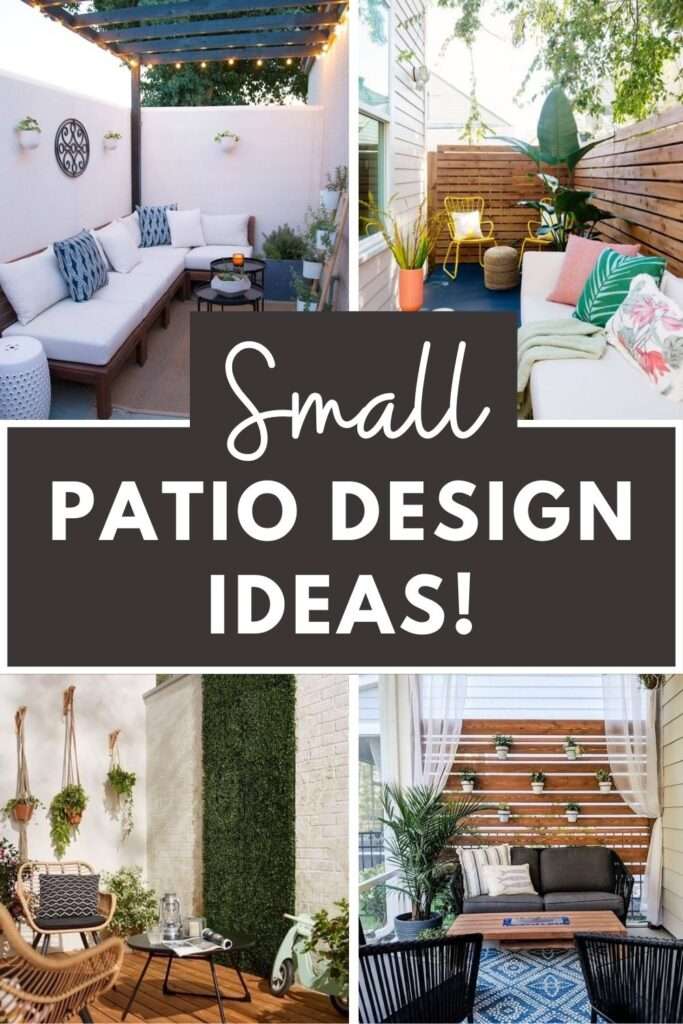 Small Patio Designs To Make Your Petite Outdoor Space Shine!