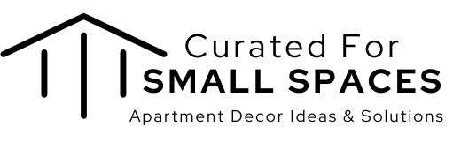 curated for small spaces logo banner