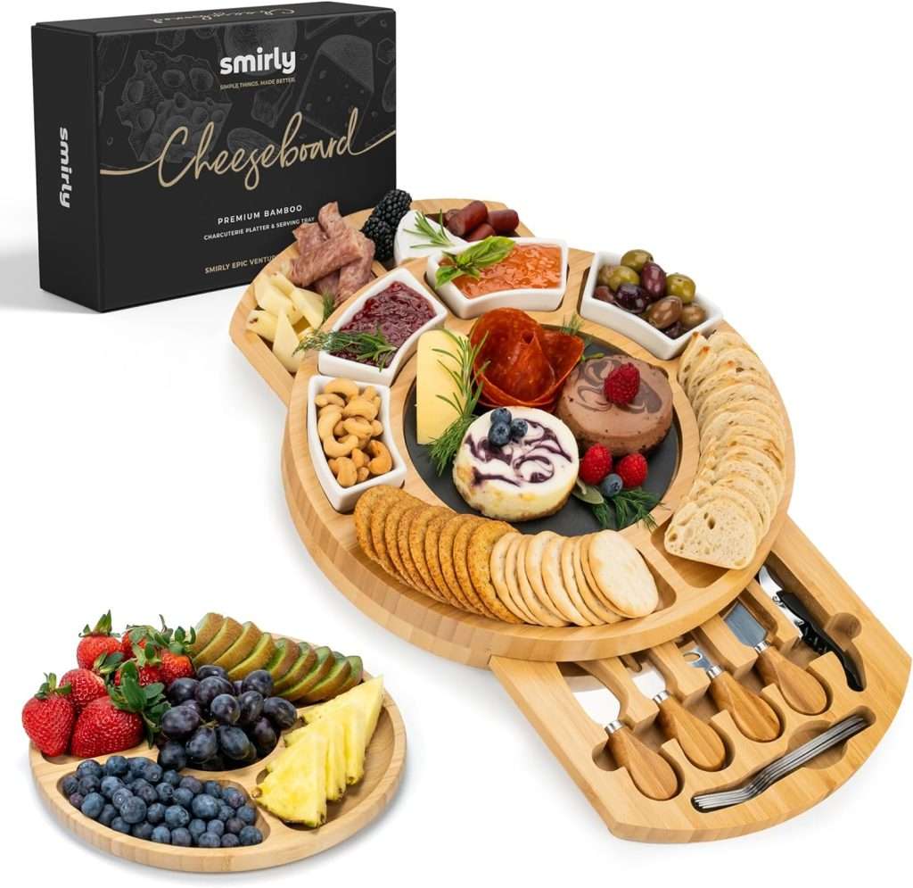 Bamboo cheese board