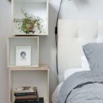 creative nightstand alternatives for small bedrooms